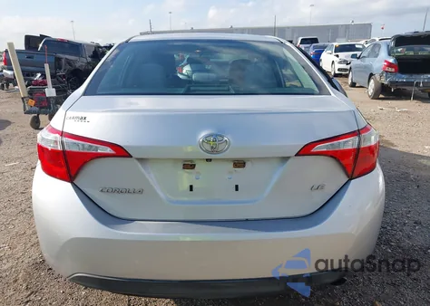 2015 Toyota Corolla Le из США, поврежденный, VIN 5YFBURHE8FP295493